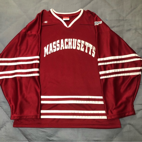Champion Tops Umass Athletics Official Hockey Jersey Poshmark